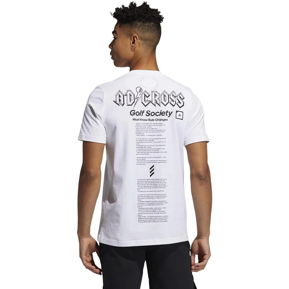 Adidas AdiCross Graphic Golf Tee - Image 10