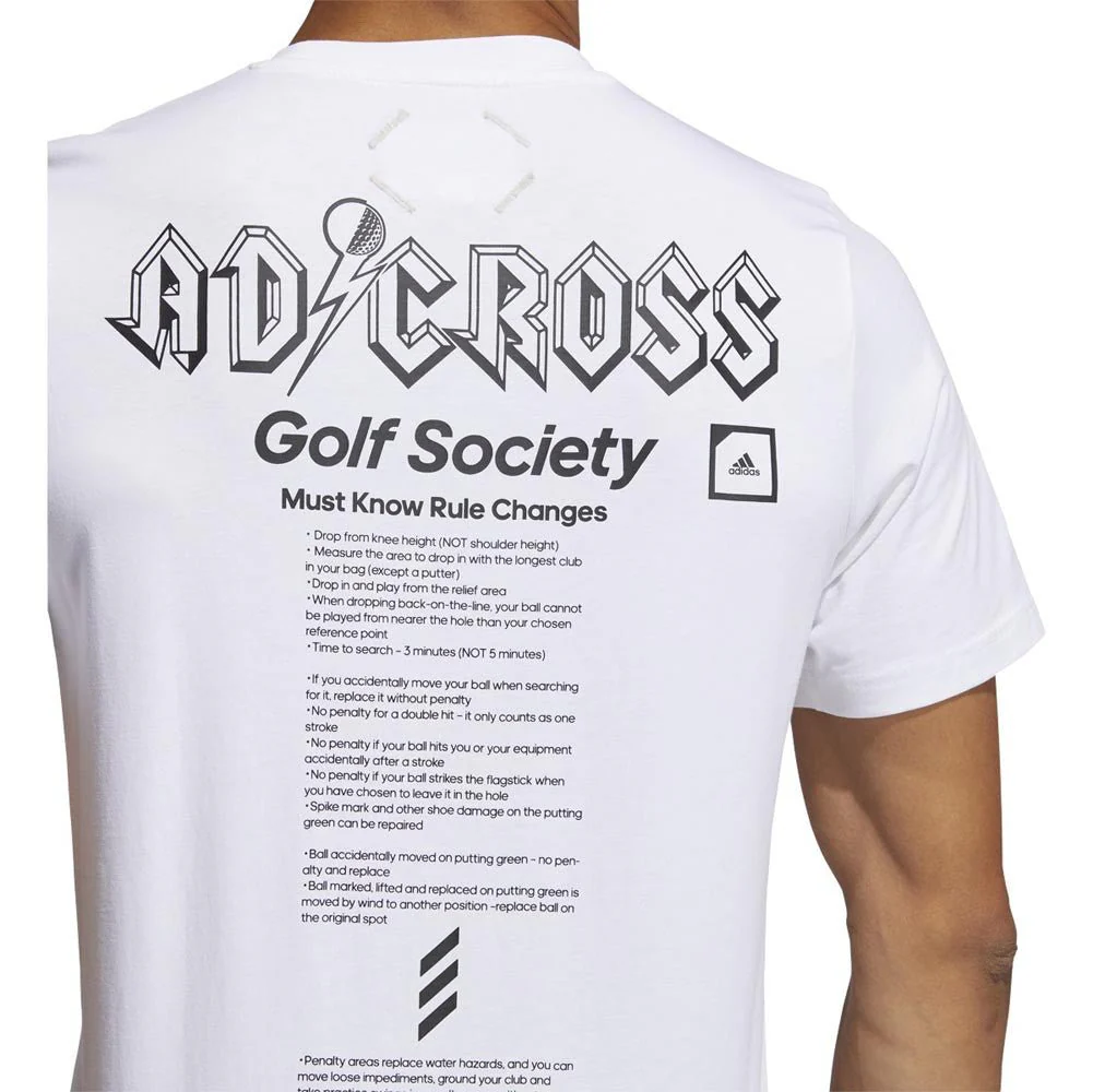 Adidas AdiCross Graphic Golf Tee - Image 12