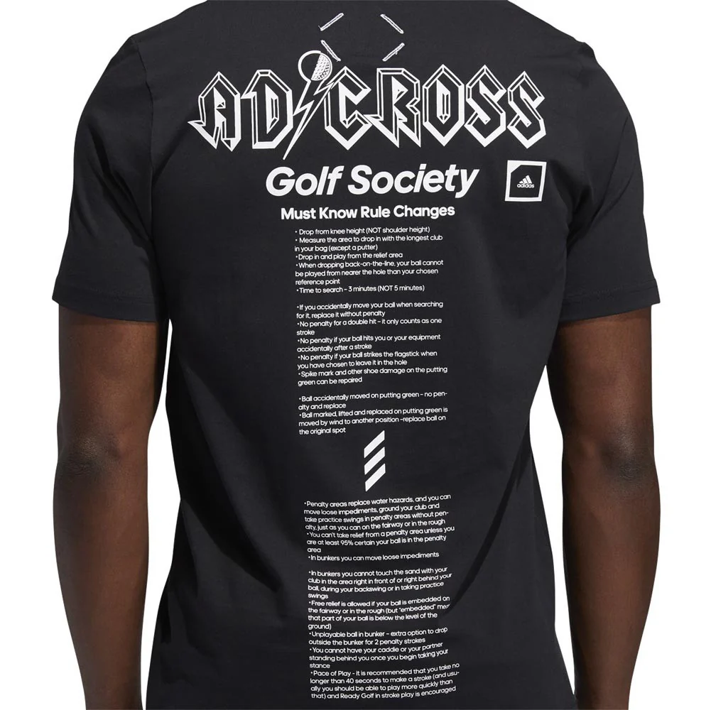 Adidas AdiCross Graphic Golf Tee - Image 4