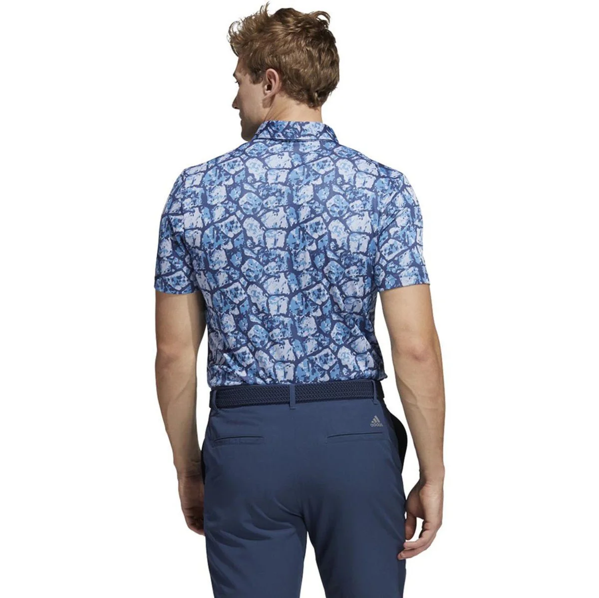 Adidas Cobblestone Print Polo - Image 2