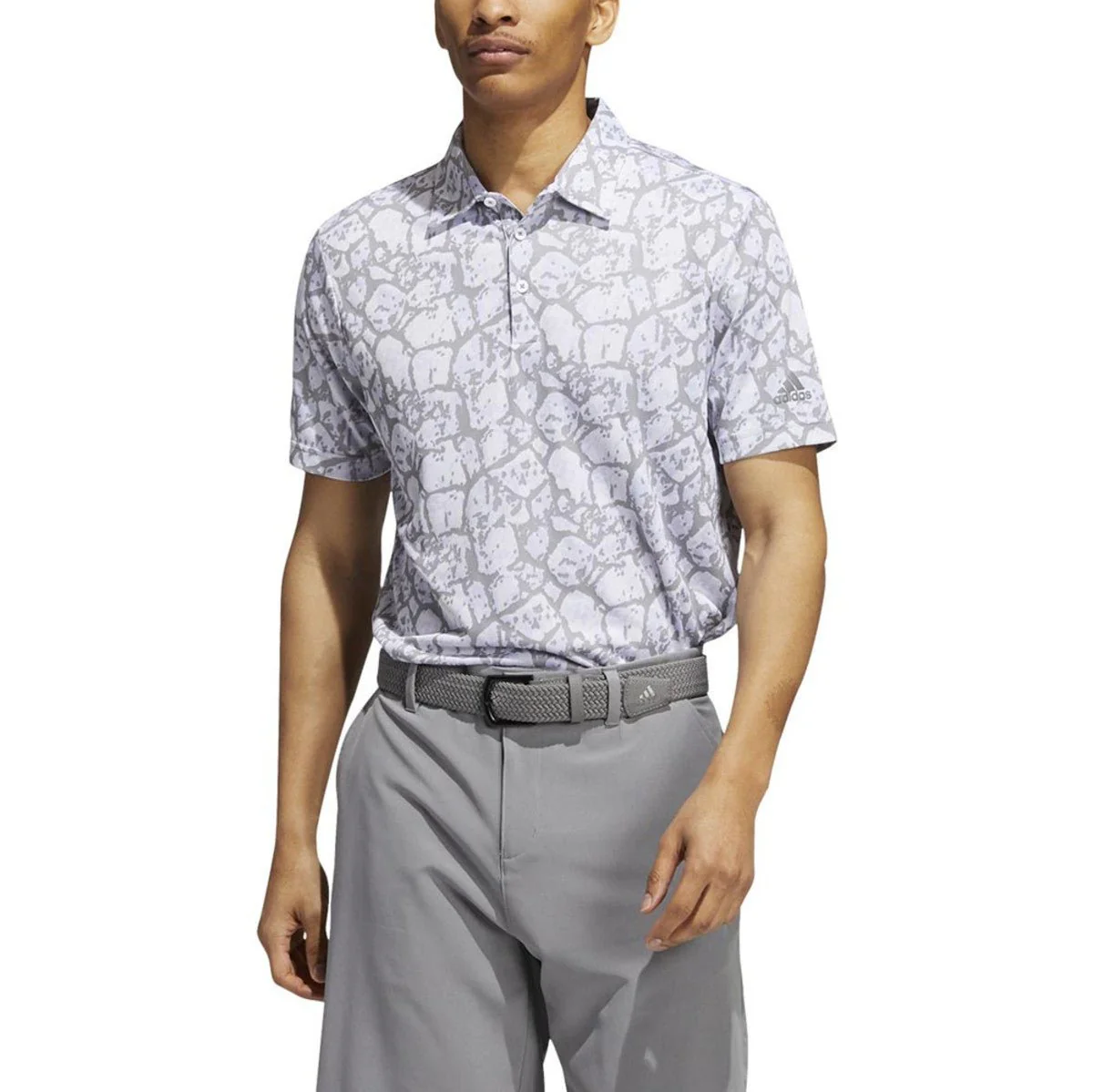 Adidas Cobblestone Print Polo - Image 5