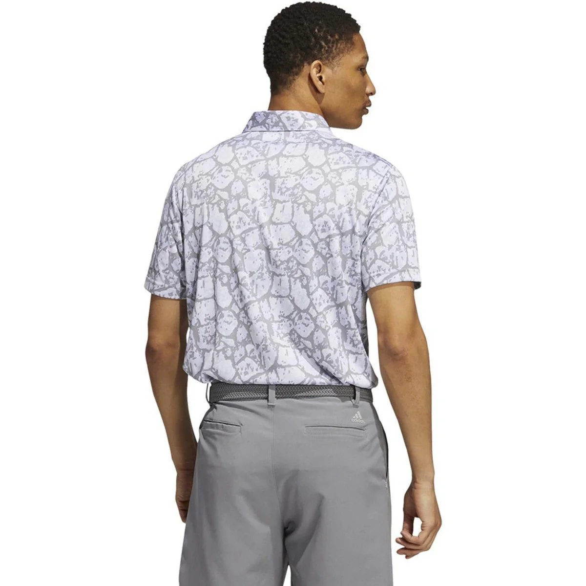 Adidas Cobblestone Print Polo - Image 6