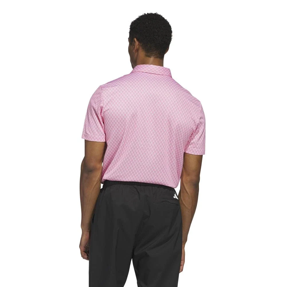 Adidas Core Allover Print Golf Polo - Image 3