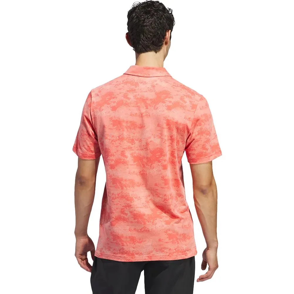 Adidas Go-To Printed Mesh Golf Polo - Image 2