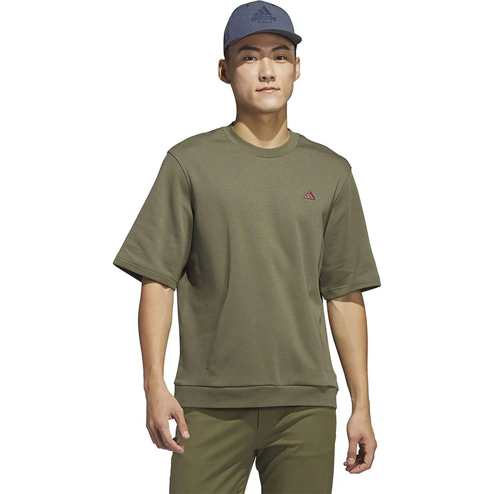 Adidas Go-To Short Sleeve Golf Sweatshirt - Image 2