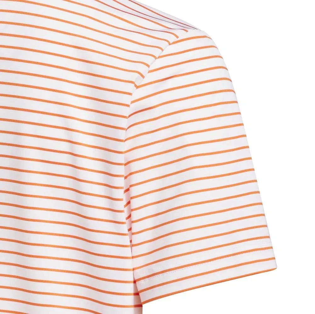 Adidas Junior Boys ClimaCool Striped Golf Polo - Image 5