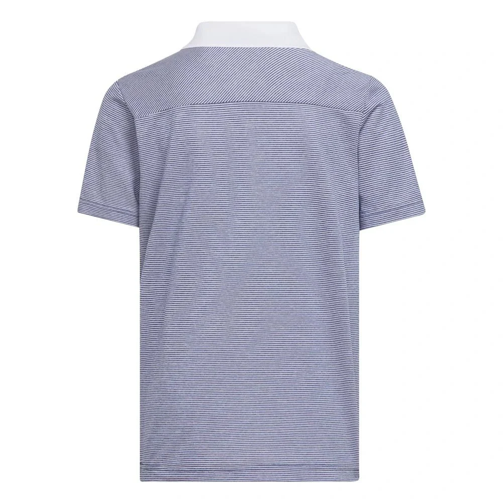 Adidas Junior Boys Ottoman Striped Golf Polo - Image 2