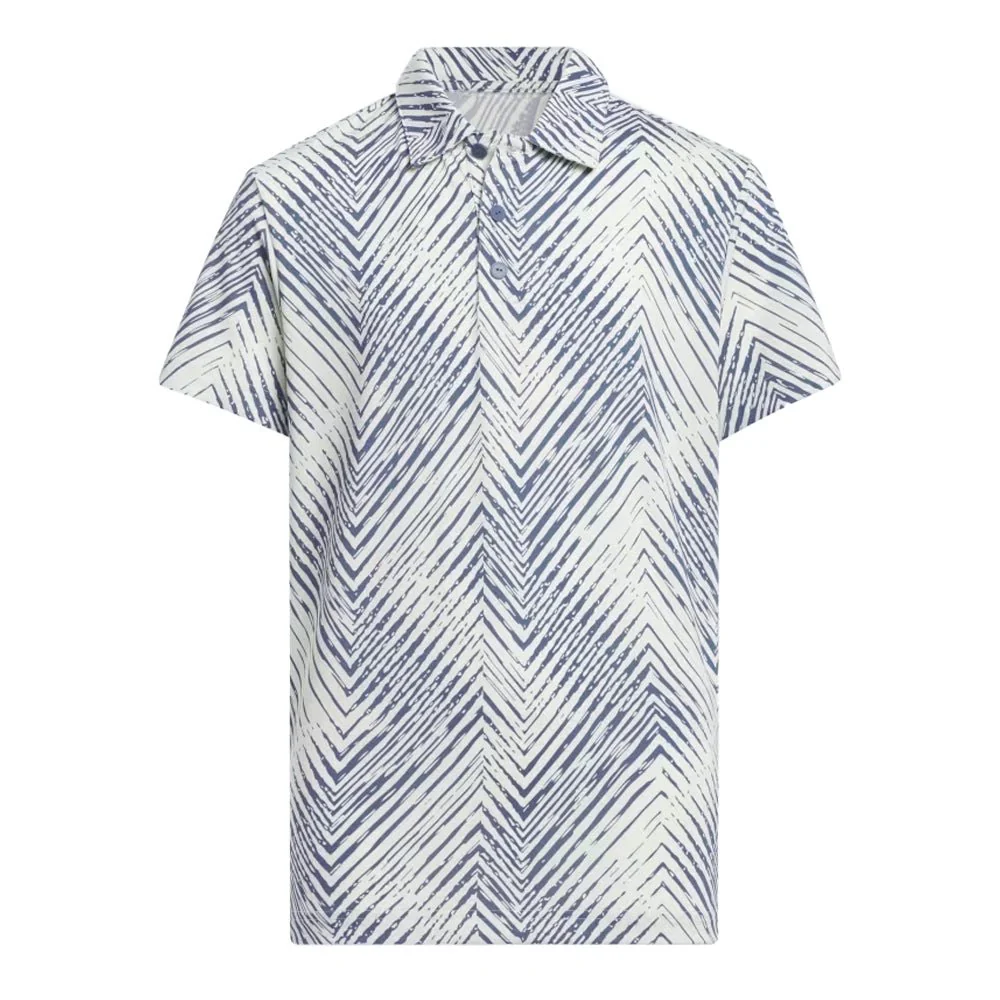 Adidas Junior Boys Scripted Polo