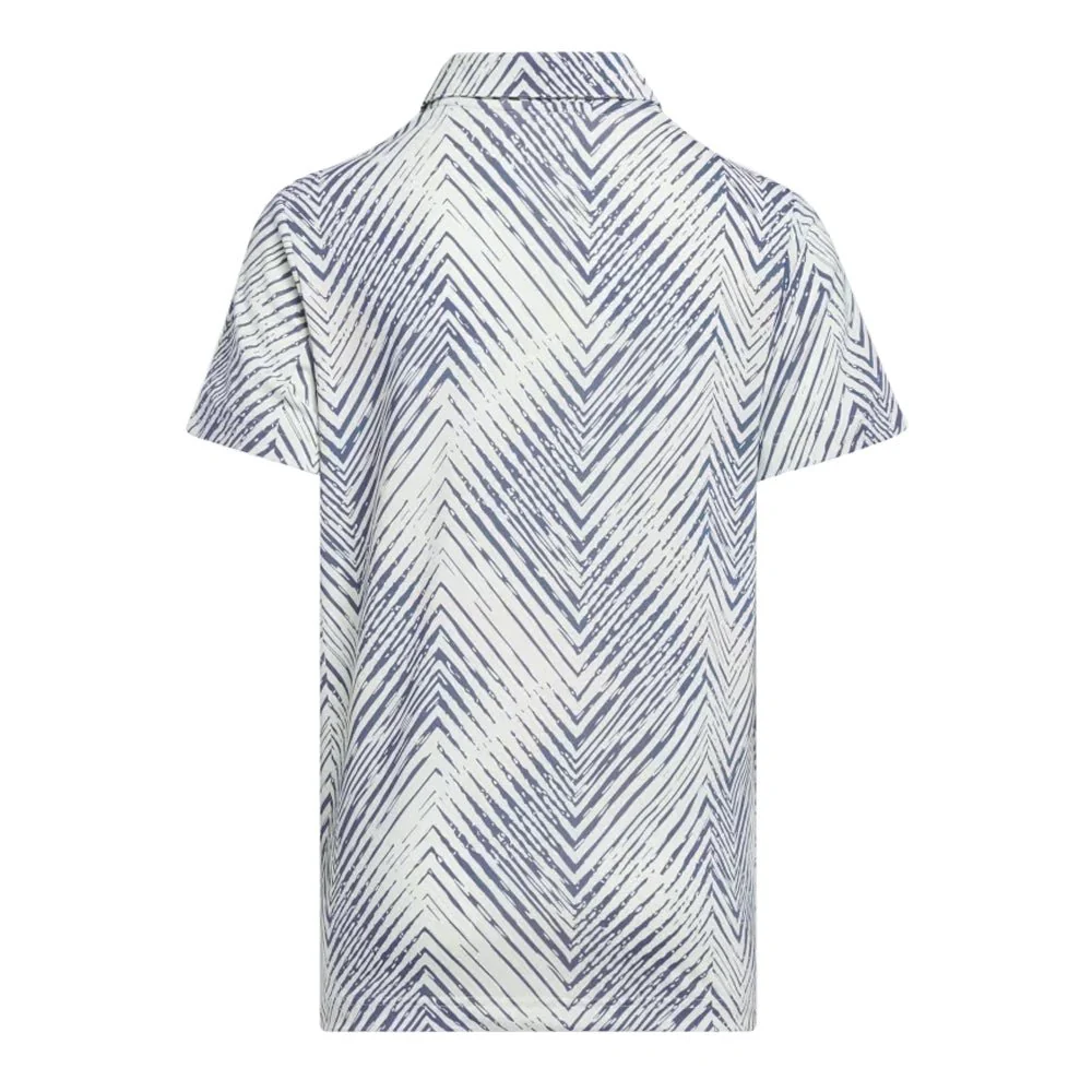 Adidas Junior Boys Scripted Polo - Image 2