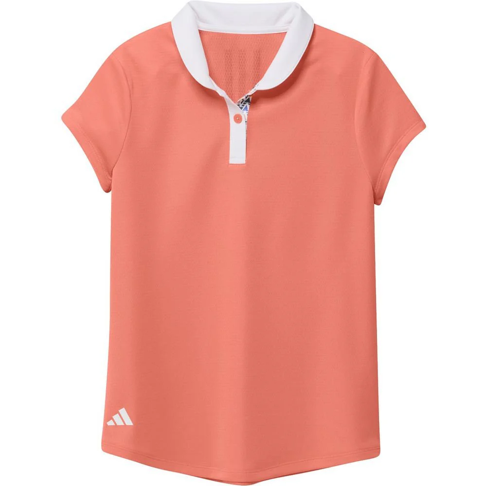Adidas Junior Girls HEAT.RDY Polo - Image 5