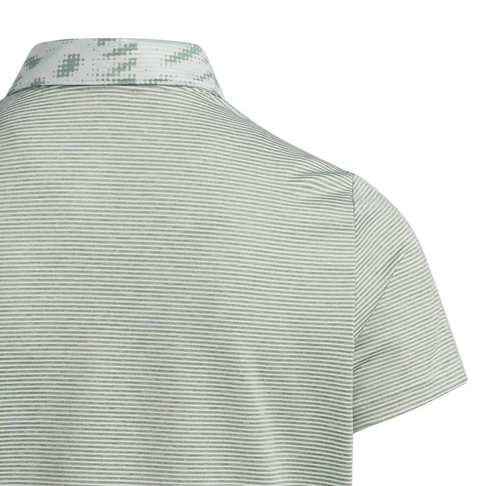Adidas Junior Girls Ottoman Printed Golf Polo - Image 10