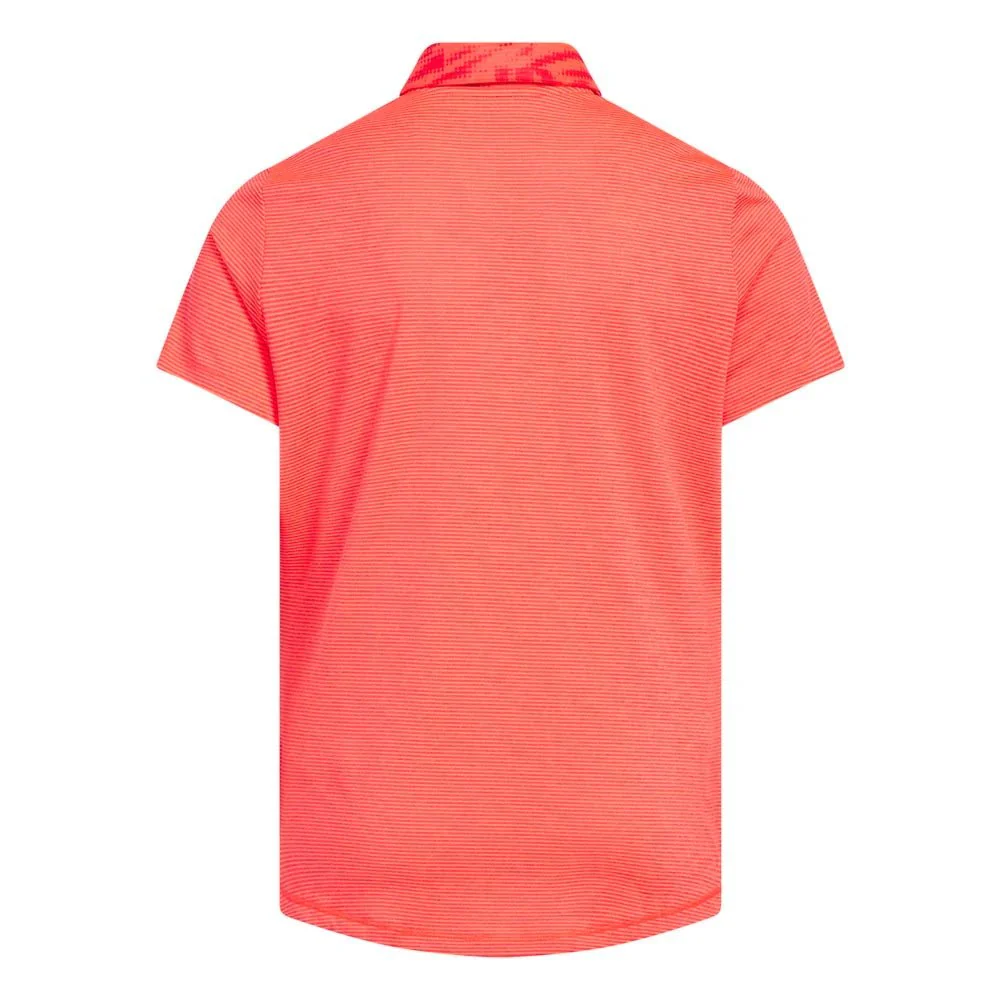 Adidas Junior Girls Ottoman Printed Golf Polo - Image 2