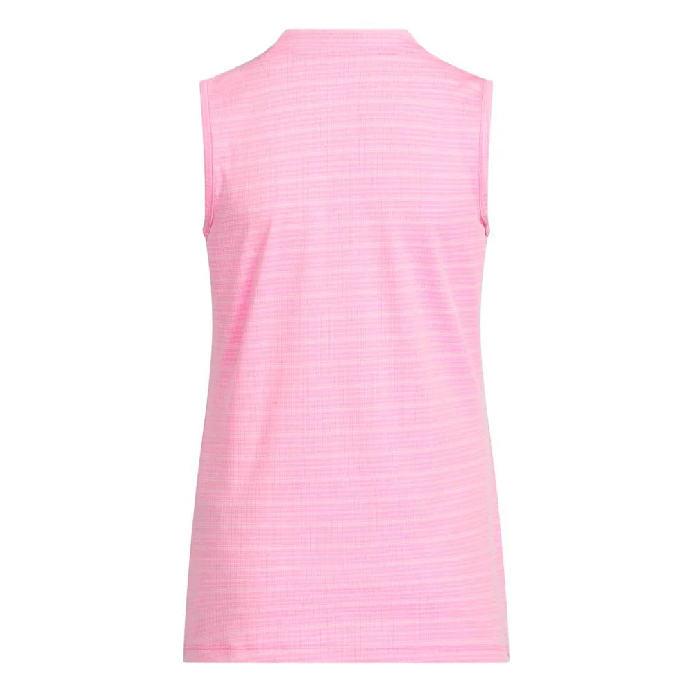 Adidas Junior Girls Sleeveless Golf Polo - Image 2