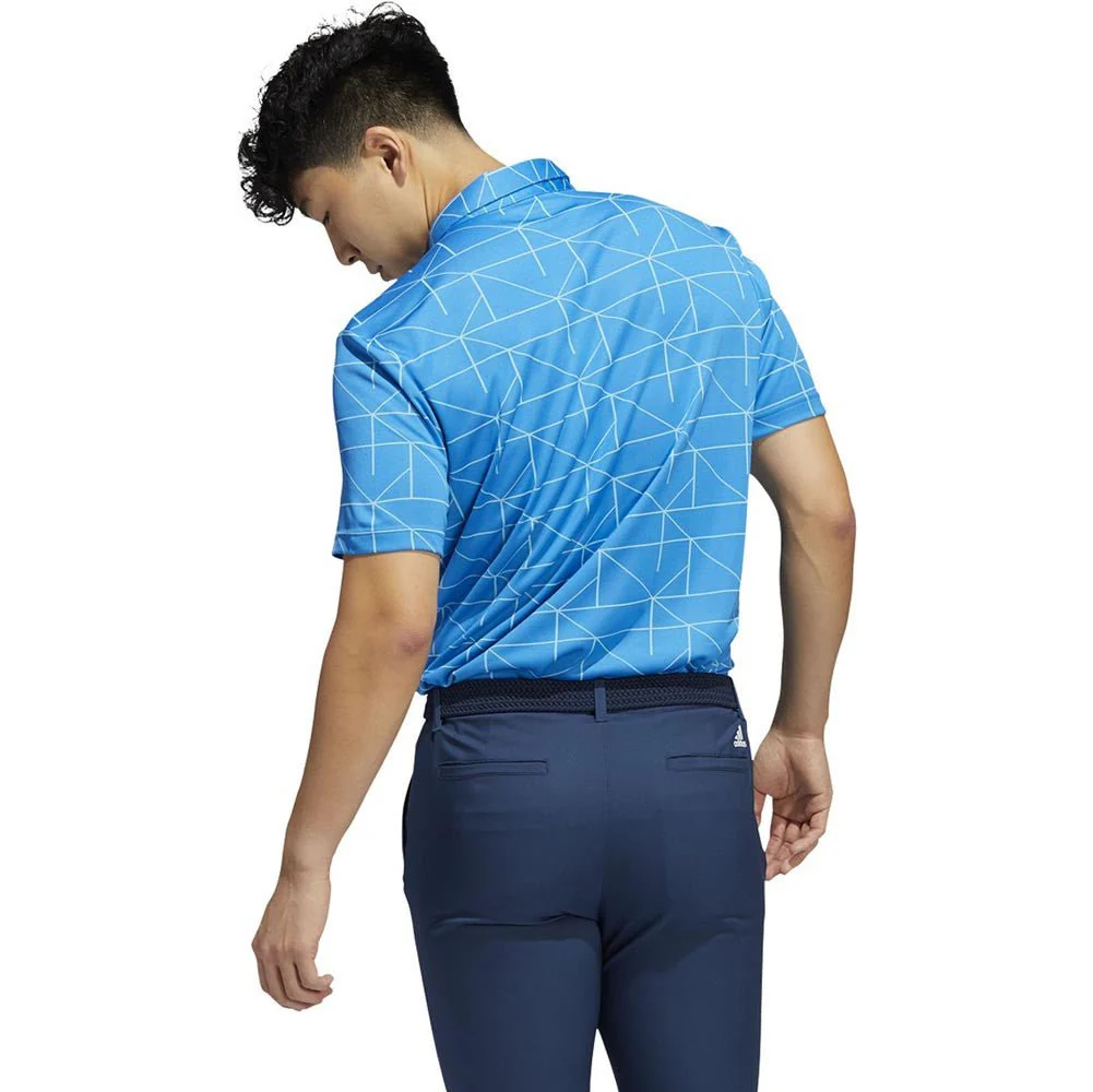 Adidas Lines Jacquard Polo - Image 6