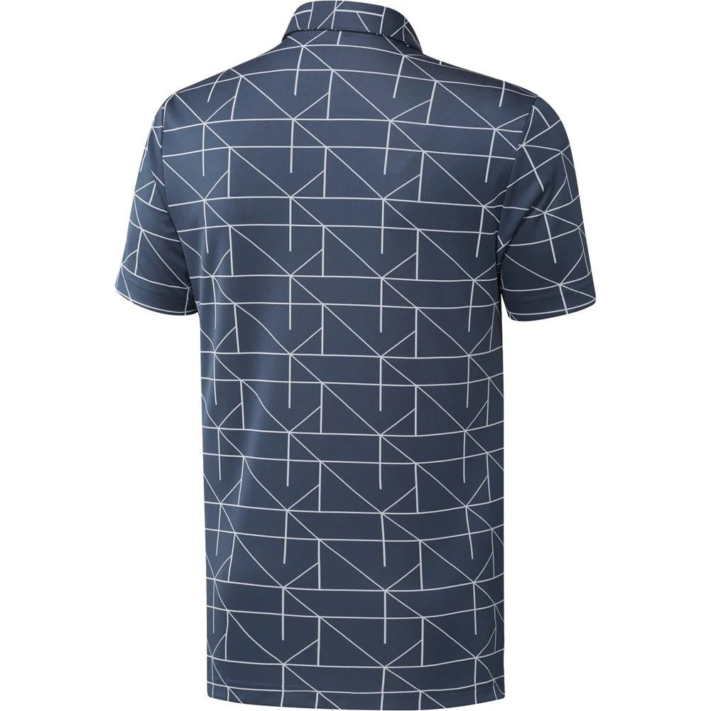 Adidas Lines Jacquard Polo - Image 8