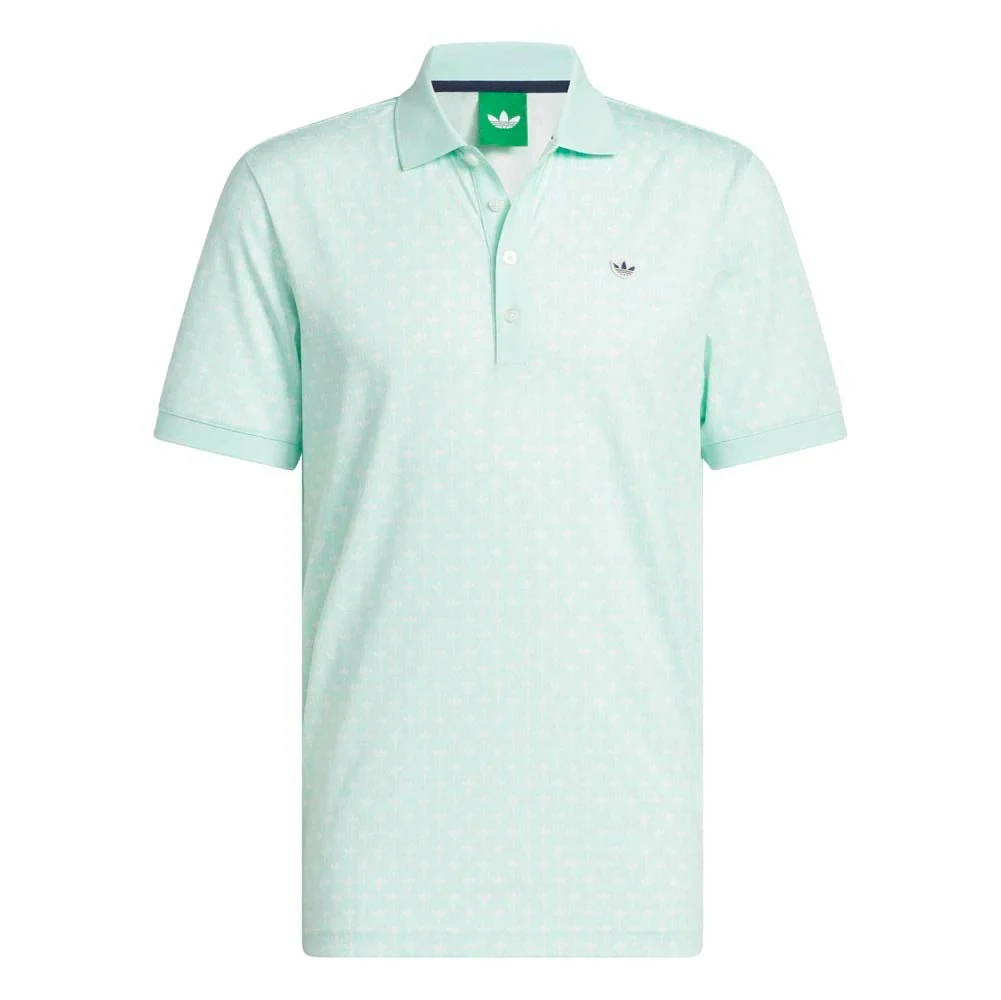 Adidas Originals All Over Trefoil Golf Polo