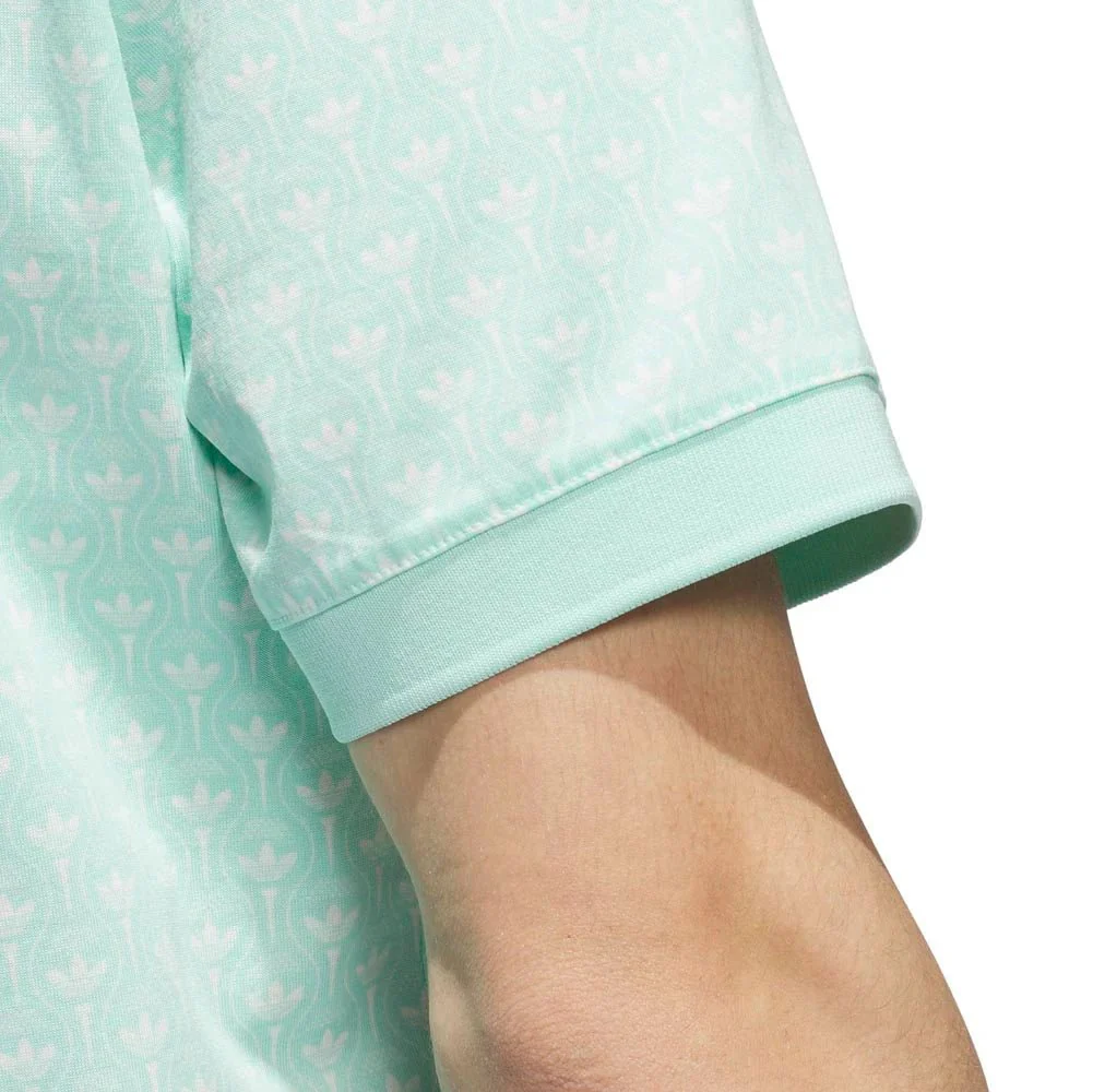 Adidas Originals All Over Trefoil Golf Polo - Image 5