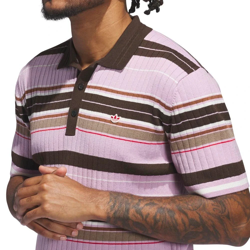 Adidas Originals Knit Golf Polo - Image 5