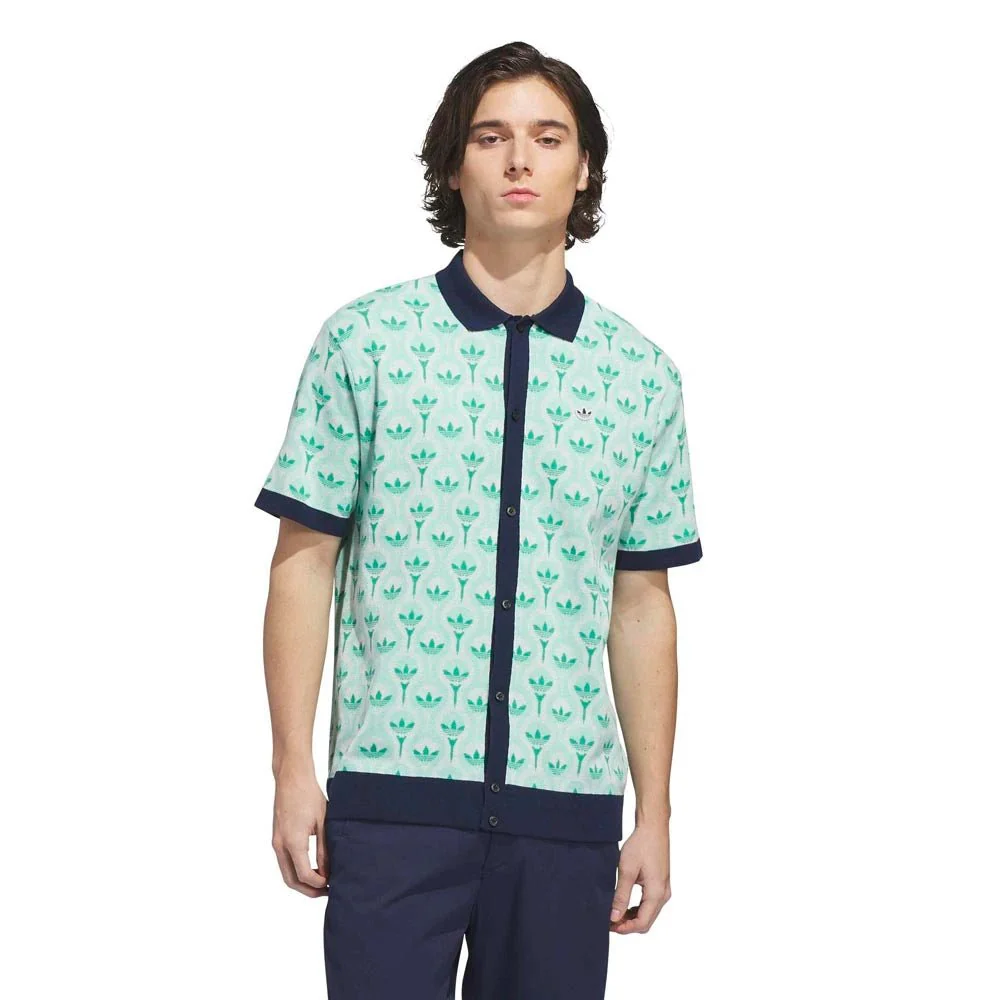 Adidas Originals Knit Polo - Image 2