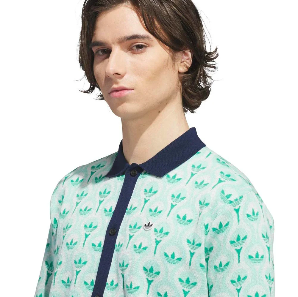 Adidas Originals Knit Polo - Image 4