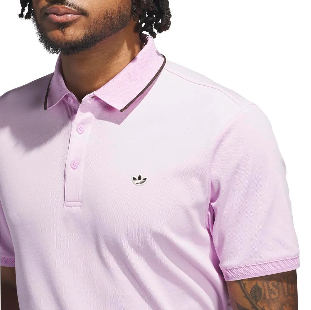 Adidas Originals Twistknit Trefoil Golf Polo - Image 25