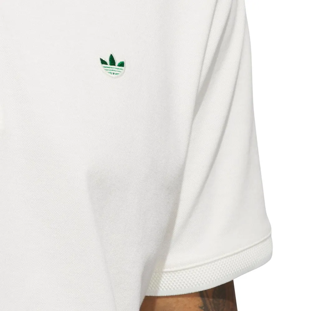 Adidas Originals Twistknit Trefoil Golf Polo - Image 4
