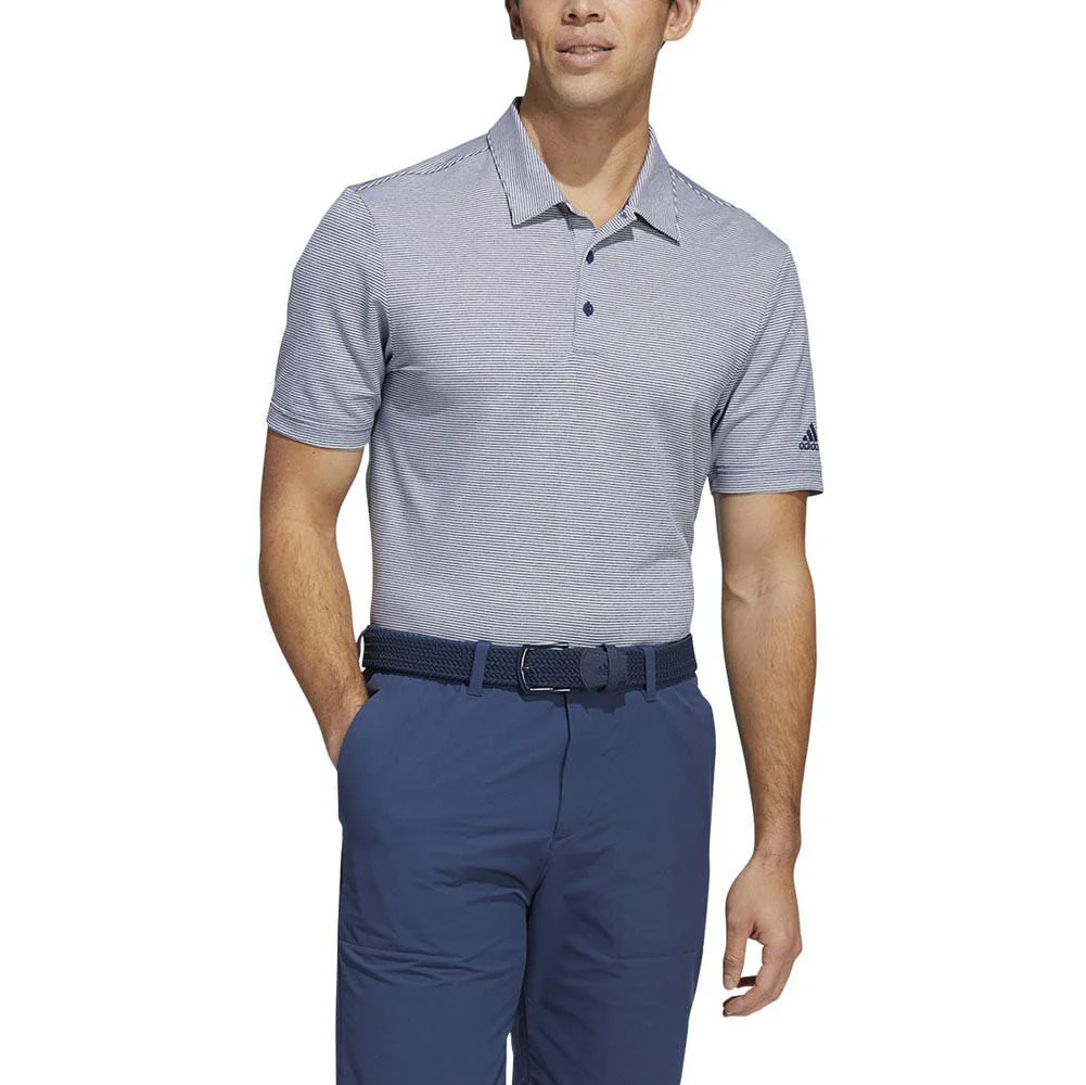 Adidas Ottoman Pencil Stripe Polo - Image 13
