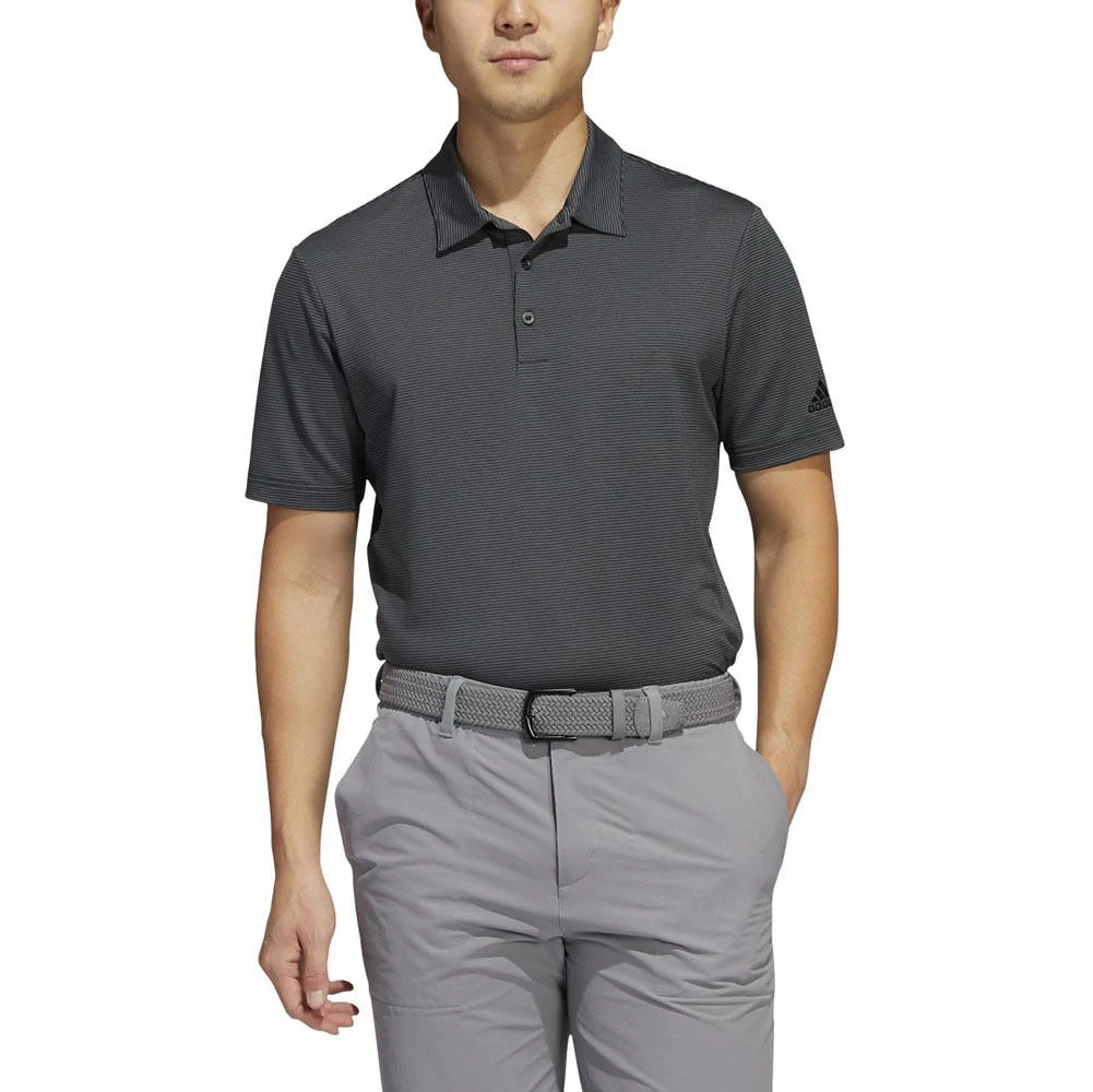 Adidas Ottoman Pencil Stripe Polo - Image 3