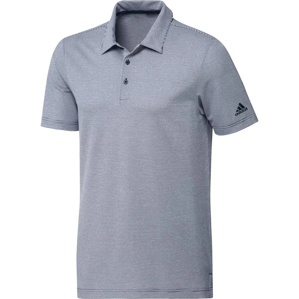 Adidas Ottoman Pencil Stripe Polo - Image 9