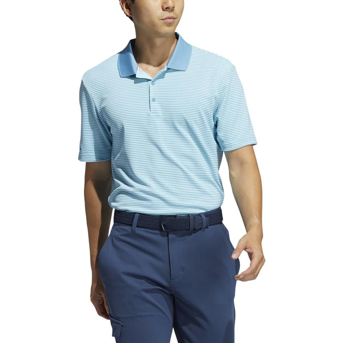 Adidas Performance 2-Color Stripe Polo - Image 5