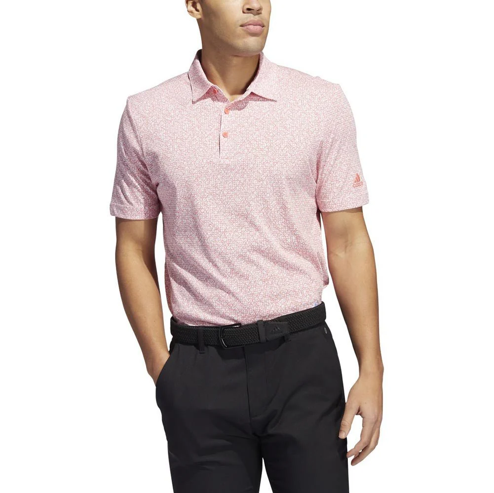 Adidas Primeblue Abstract Print Polo