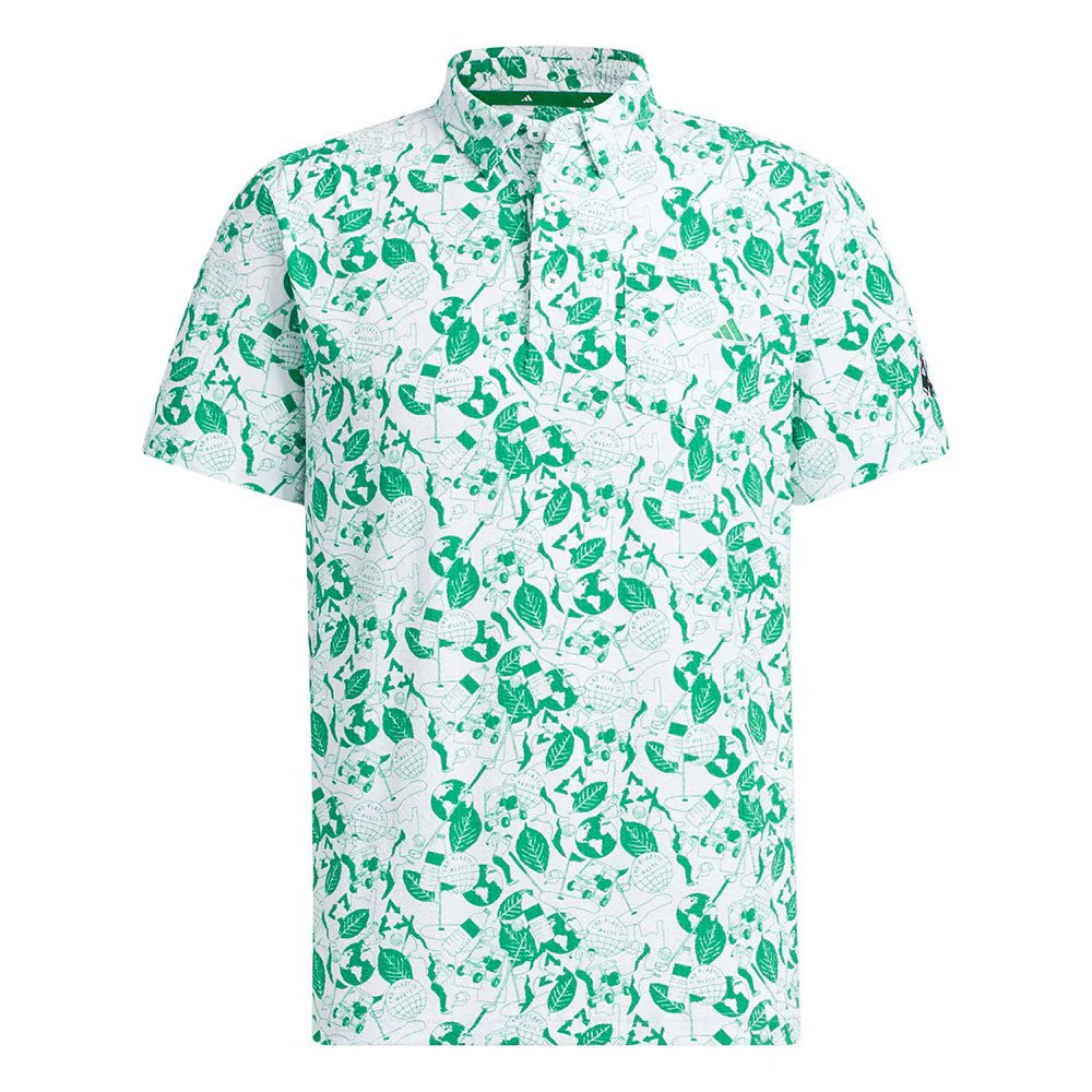 Adidas Primeknit Graphic Golf Polo - Image 5