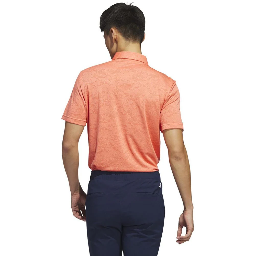 Adidas Textured Jacquard Polo - Image 4