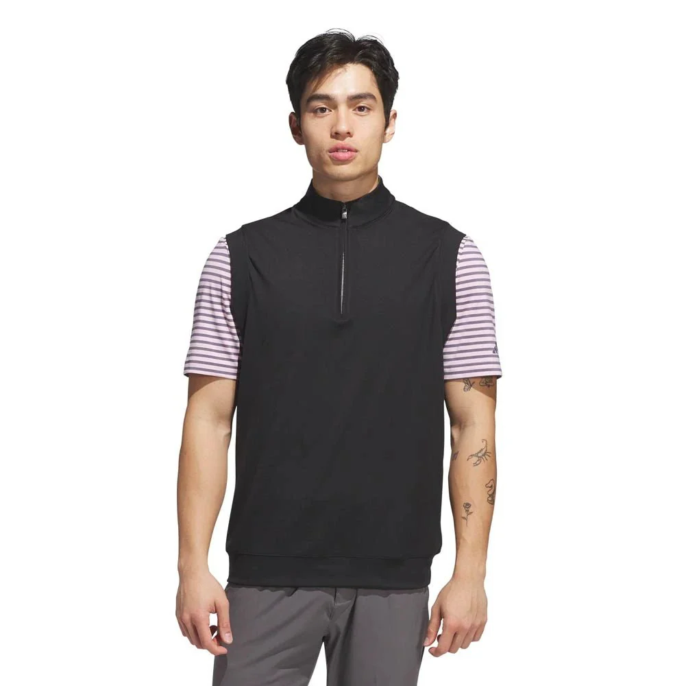 Adidas Ultimate365 Classic Golf 1/4 Zip Vest - Image 2