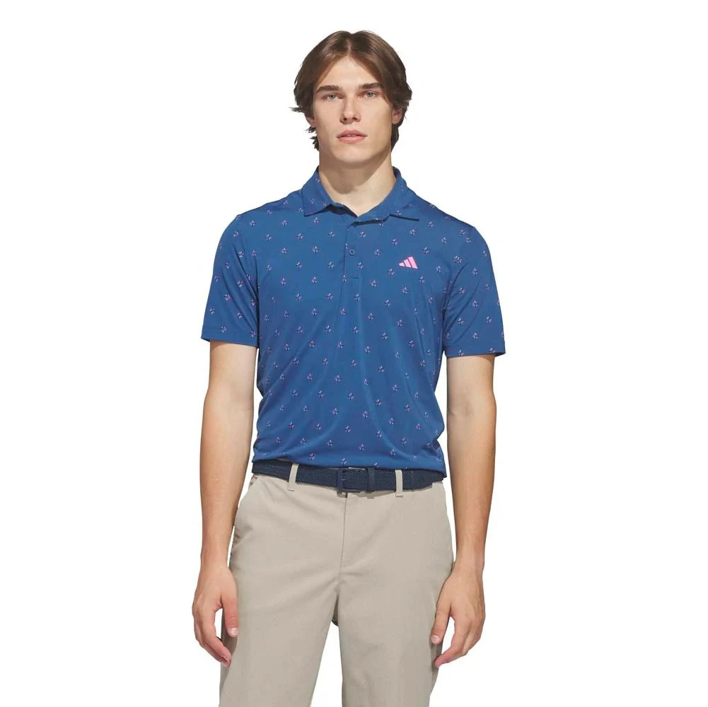 Adidas Ultimate365 ClimaCool Essense Print Golf Polo - Image 2