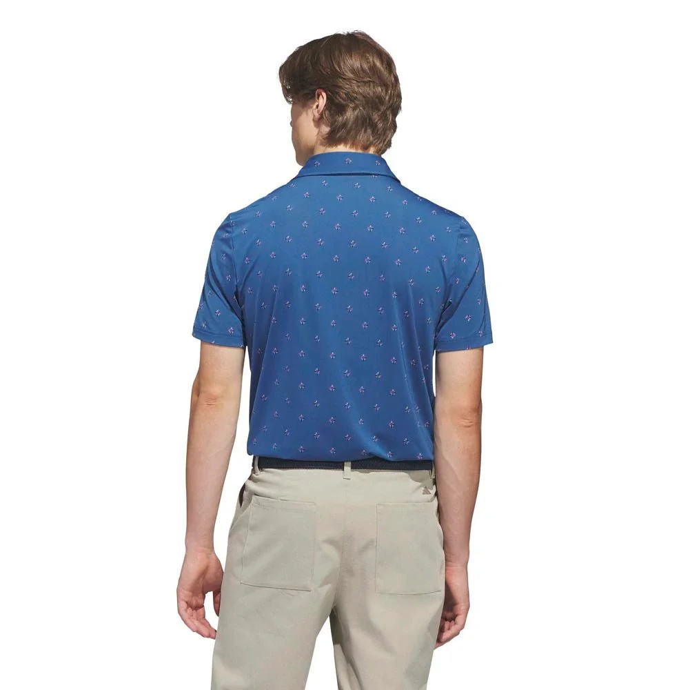Adidas Ultimate365 ClimaCool Essense Print Golf Polo - Image 3