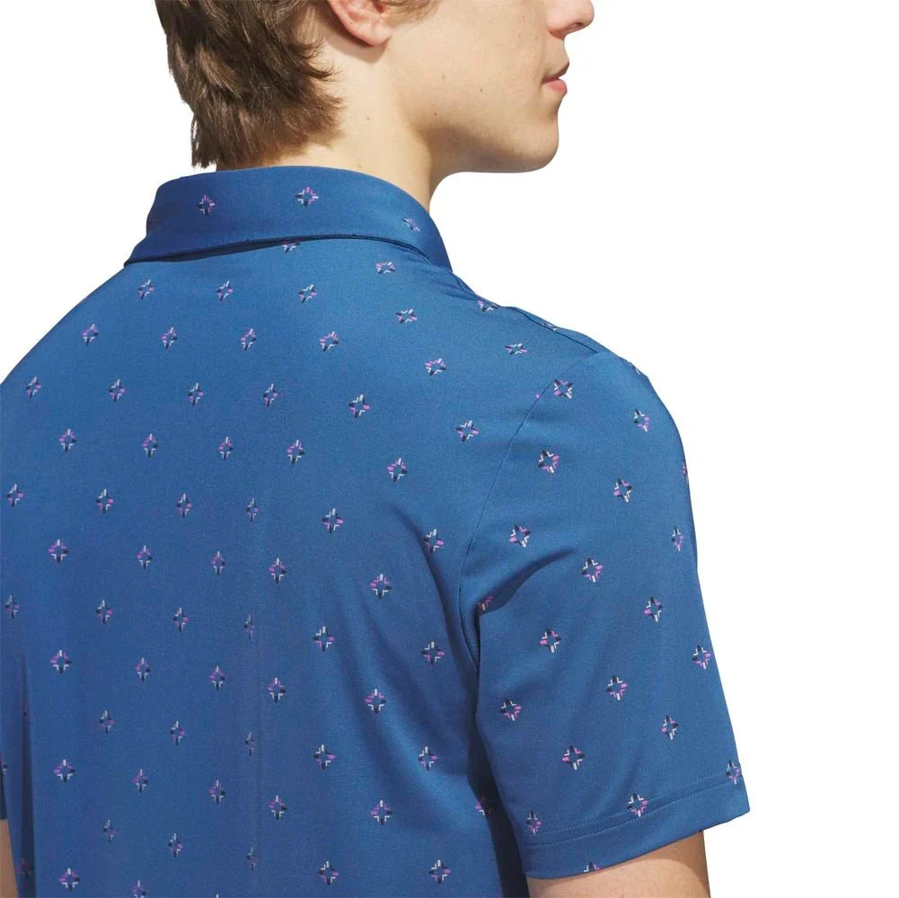 Adidas Ultimate365 ClimaCool Essense Print Golf Polo - Image 5