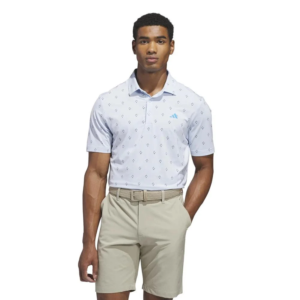 Adidas Ultimate365 ClimaCool Essense Print Golf Polo - Image 7