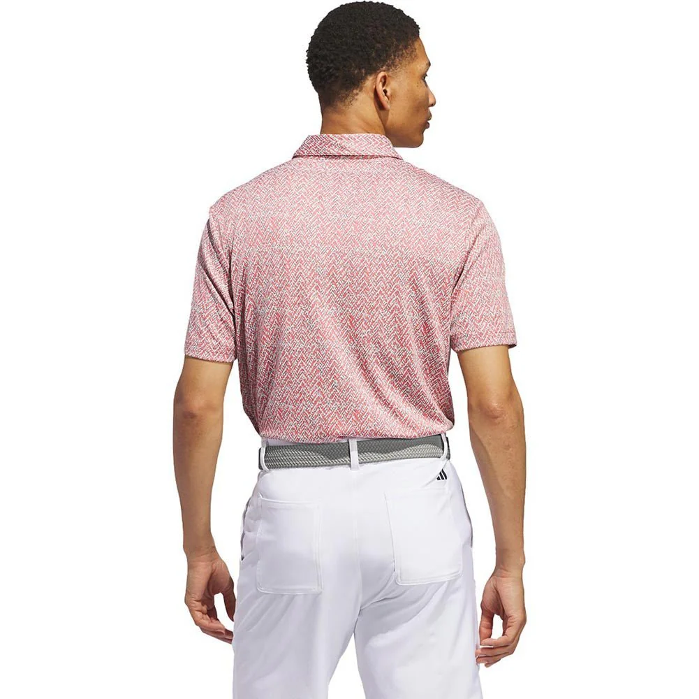 Adidas Ultimate365 Jacquard Golf Polo - Previous Season Style - Image 6