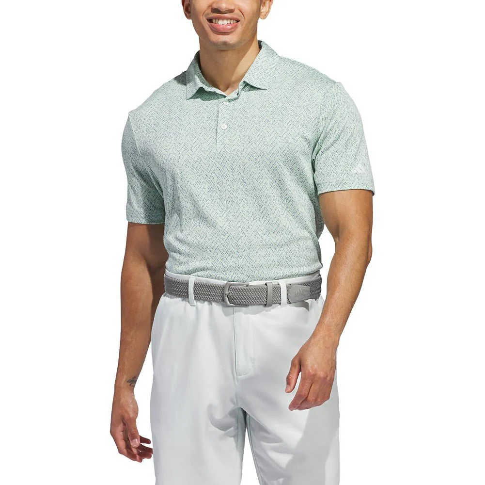 Adidas Ultimate365 Jacquard Golf Polo - Previous Season Style - Image 7