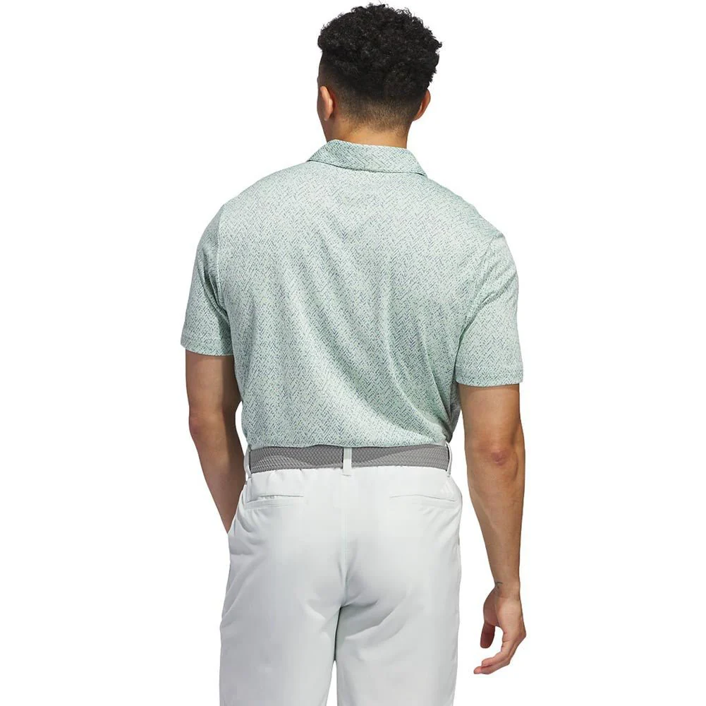 Adidas Ultimate365 Jacquard Golf Polo - Previous Season Style - Image 8