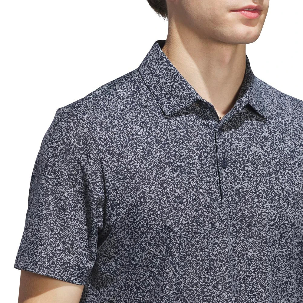 Adidas Ultimate365 Mini Bunker Golf Polo - Image 5