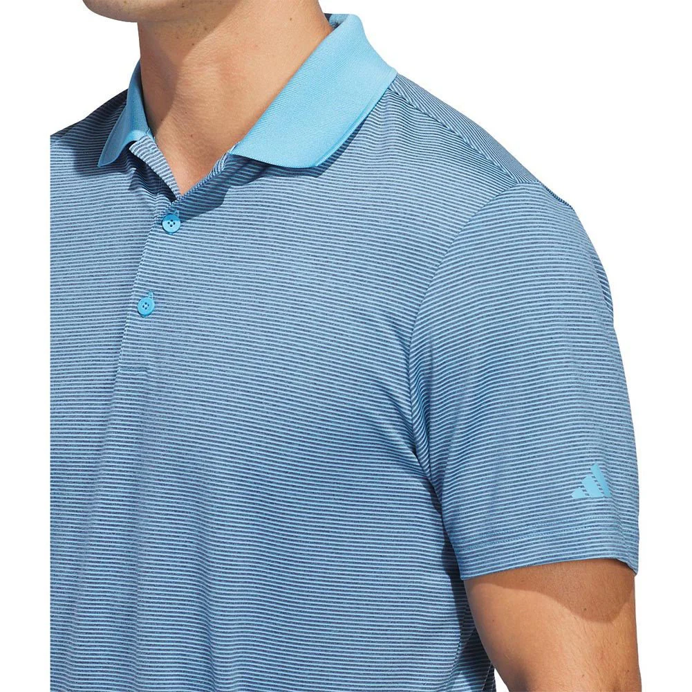 Adidas Ultimate365 Ottoman Stripe Golf Polo - Image 12