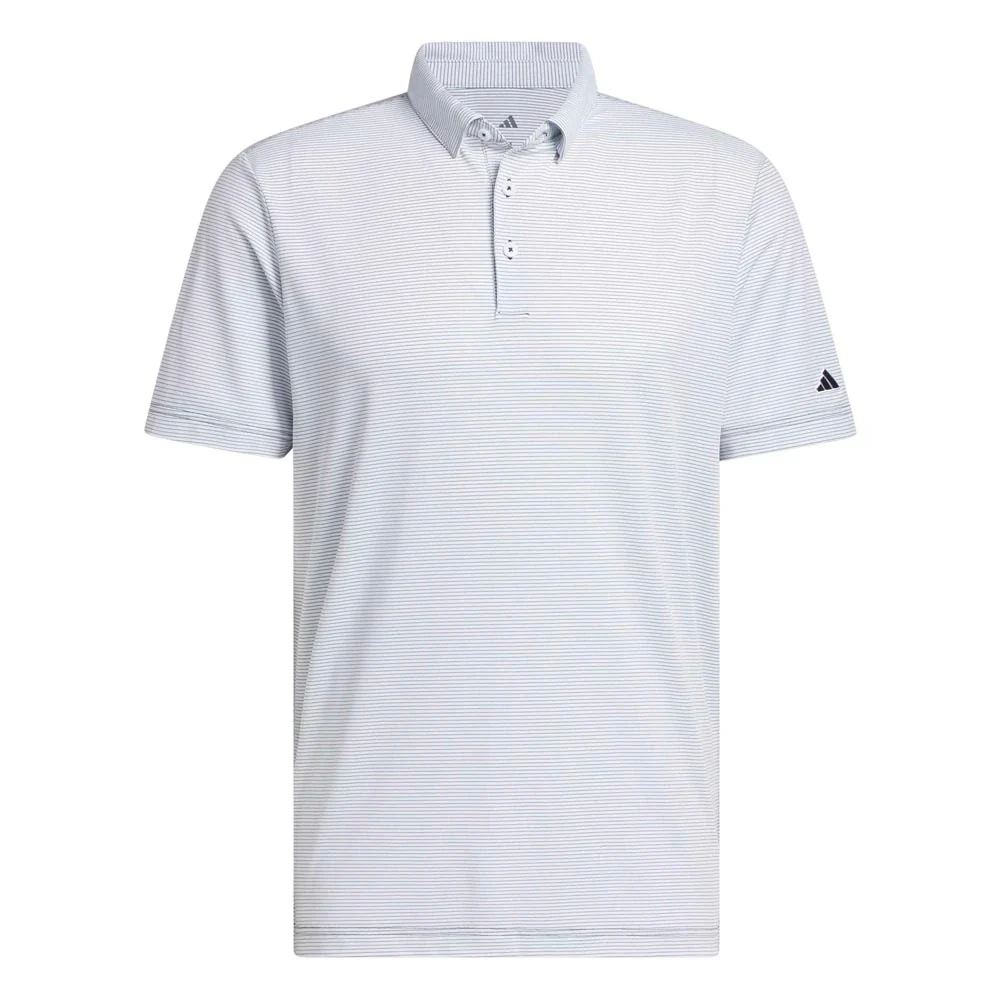 Adidas Ultimate365+ ClimaCool Pencil Stripe Golf Polo