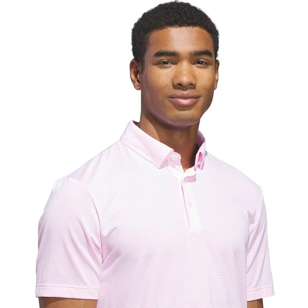 Adidas Ultimate365+ ClimaCool Pencil Stripe Golf Polo - Image 10