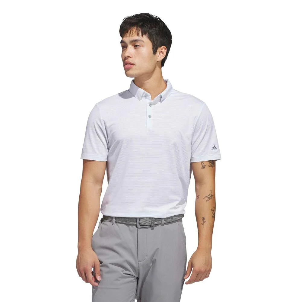 Adidas Ultimate365+ ClimaCool Pencil Stripe Golf Polo - Image 12