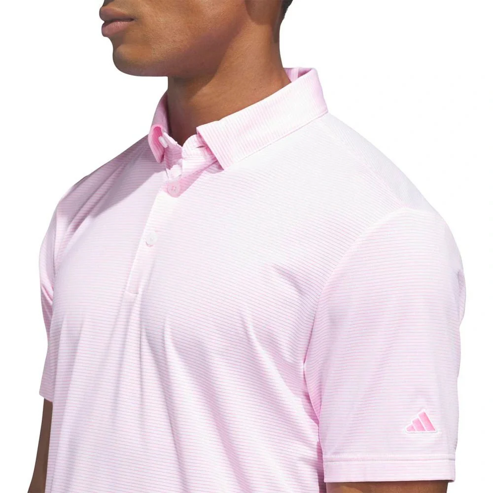 Adidas Ultimate365+ ClimaCool Pencil Stripe Golf Polo - Image 9
