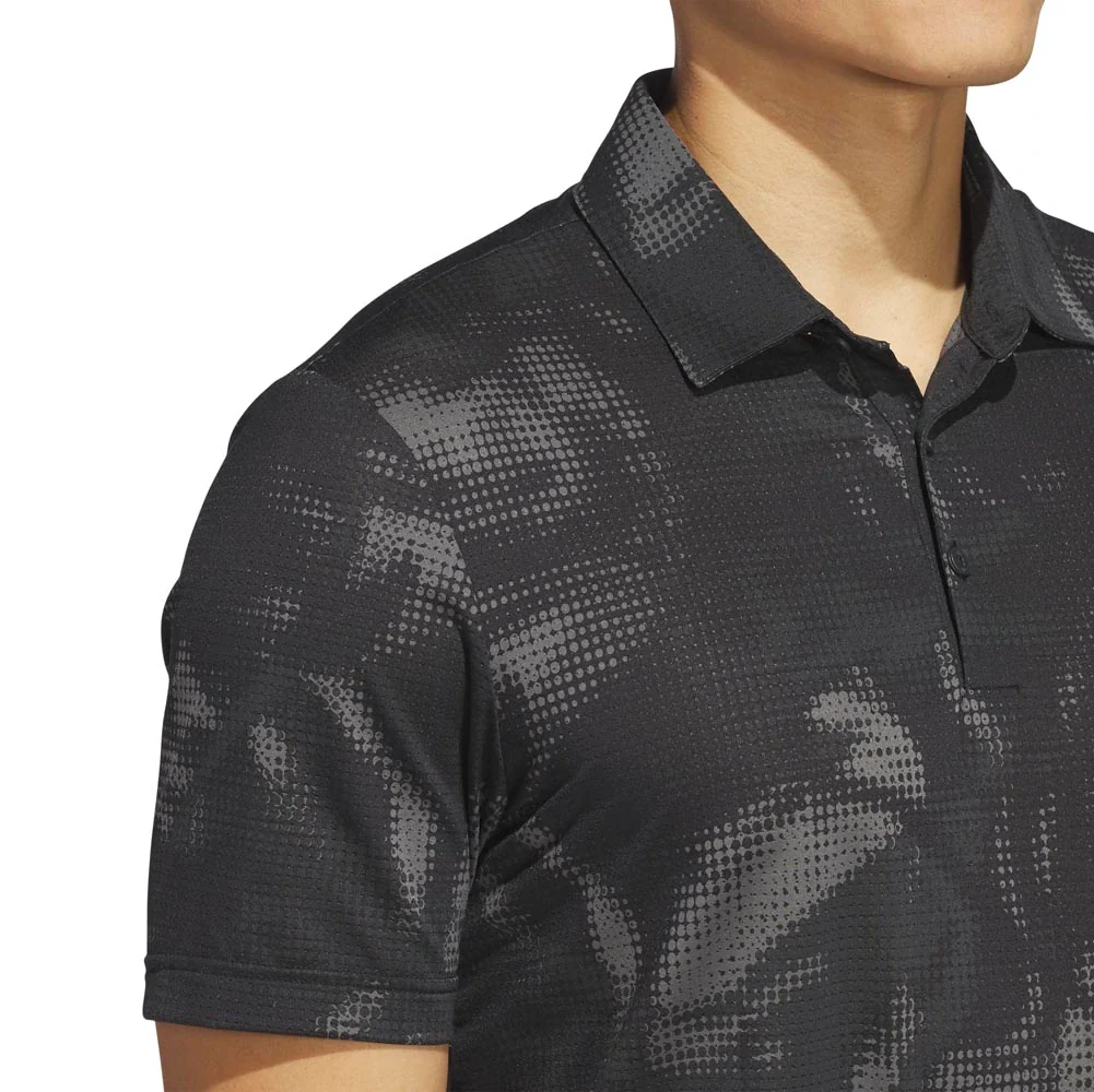 Adidas Ultimate365 Printed Mesh Golf Polo - Image 4
