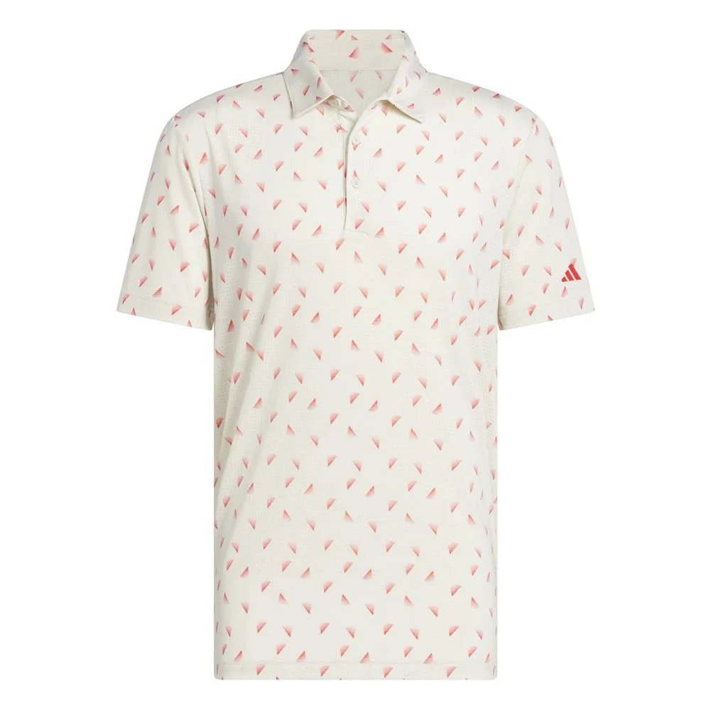 Adidas Ultimate365 Printed Slice Mesh Golf Polo - Image 16