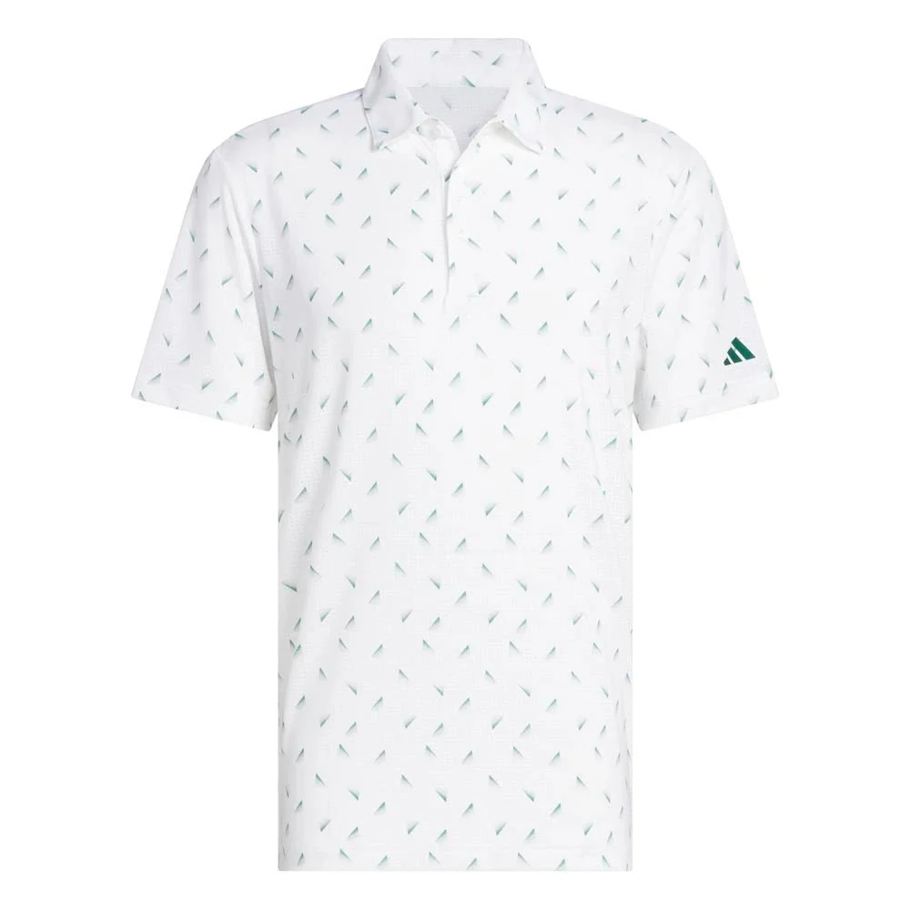 Adidas Ultimate365 Printed Slice Mesh Golf Polo - Image 6
